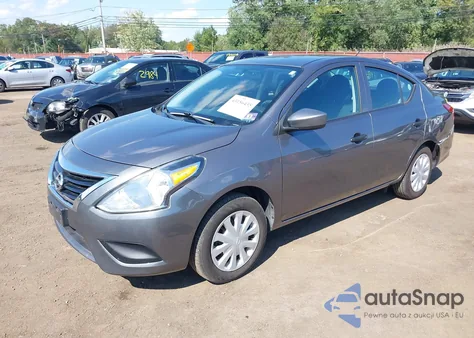 2019 Nissan Versa 1.6 S+ from USA, damaged, VIN 3N1CN7AP7KL801214
